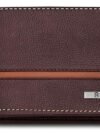 Denial Brown Leather Wallet for Men