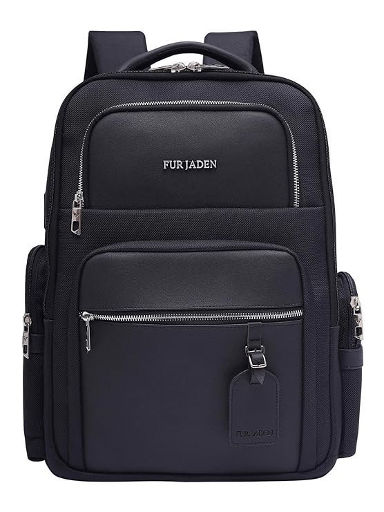 Anti-Theft Laptop Backpack With USB-A and USB-C Type Charging Port for Men