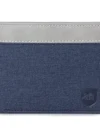 SAMTROH Blue & White Embellished PU Leather Wallet for Men | 3 Card Slots | 2 Currency & Secret Compartments | 1 Coin Pocket