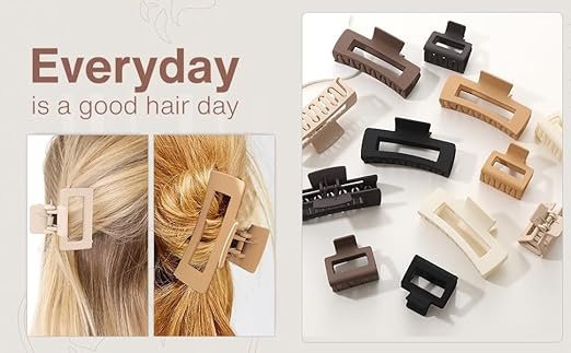 Cerrito Hair Claw Clips for Women Girls - Image 3